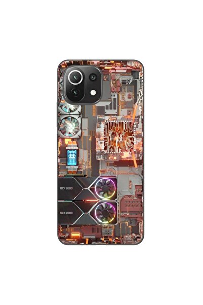 OEM Case compatible with Xiaomi Mi 11 Lite, Mi 11 Lite 5G Silicon Gel Tpu Mot...