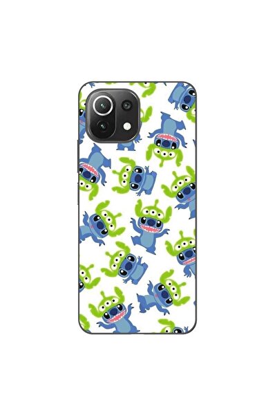 OEM Case compatible with Xiaomi Mi 11 Lite, Mi 11 Lite 5G Silicone Model Stit...