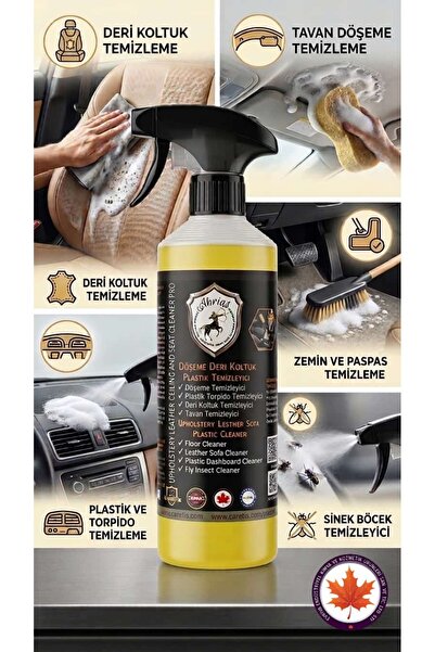 Abrias Döşeme Deri Koltuk Tavan Temizleyici Pro 500ML