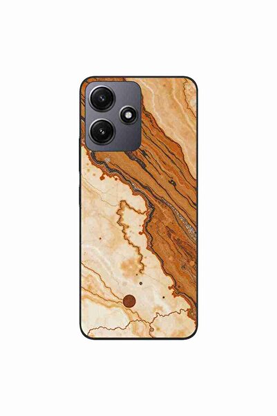 OEM Case compatible with Xiaomi Redmi 12 5G Silicon Gel Tpu Pattern Caramel M...