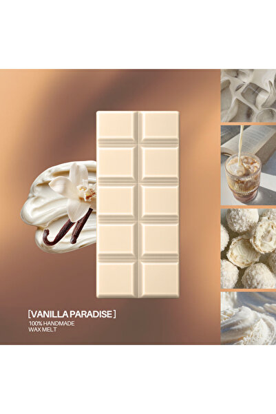 CandleJuice Vanilla Paradise – Wax Melt Snap Bar - 55g