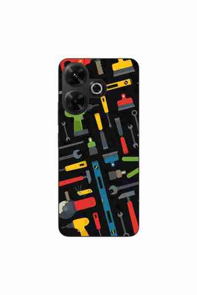 OEM Case compatible with Xiaomi Redmi 13 4G Silicone Gel Tpu Model Tools Pattern