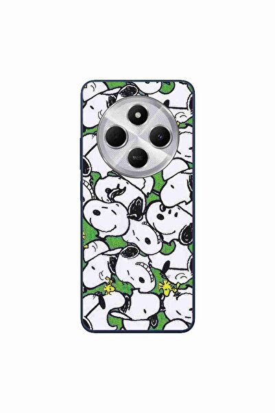 OEM Case compatible with Xiaomi Redmi 14C Silicon Gel Tpu Model Snoopy Pattern
