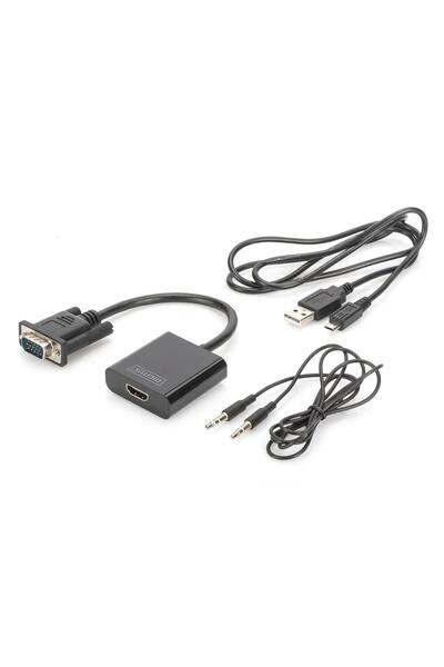 VGA Erkek to HDMI Dişi Çevirici