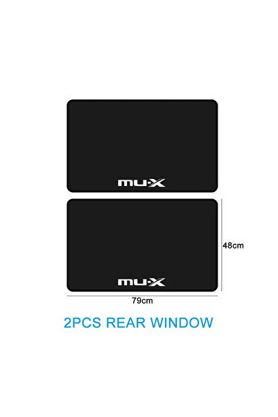Choice7 For MUX Rear Magnetic Car Side Window Sunshade Sun Visor Cover Protec...