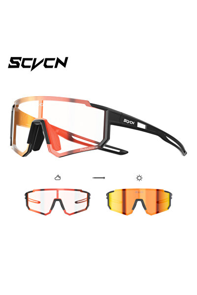 Choice8 kapvoe Photochromic-RED-03 SCVCN Girls Sports Sunglasses Kids Cycling...