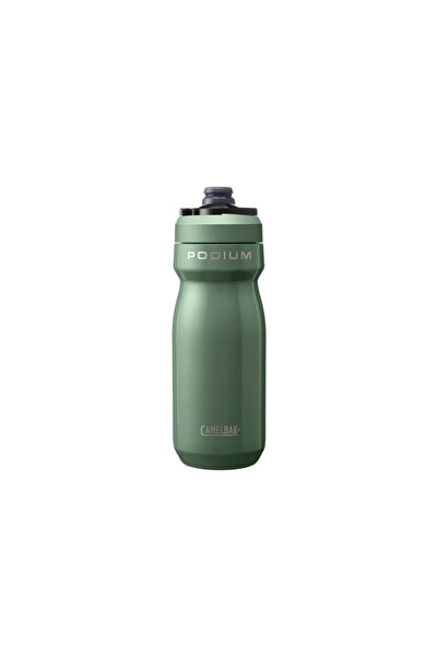 Camelbak زجاجة بوديوم معزولة من الستانلس ستيل سعة 530 مل - أخضر