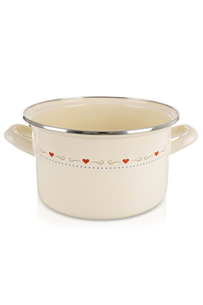 Orion TONCA Oală emailată crem 20 cm 3 L