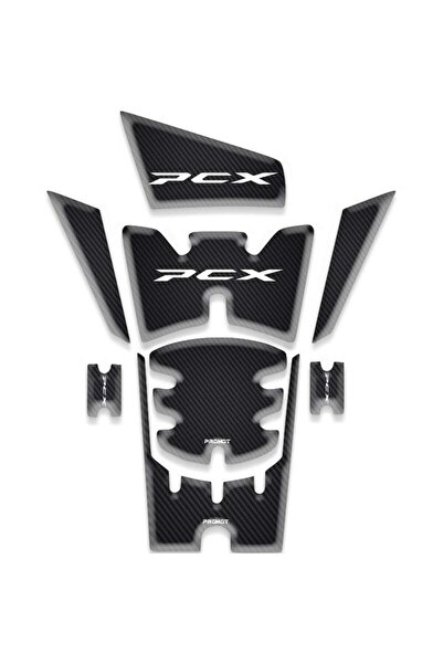 Honda PCX UYUMLU 8 PARÇA KARBON TANK PAD SET (2025-2026)