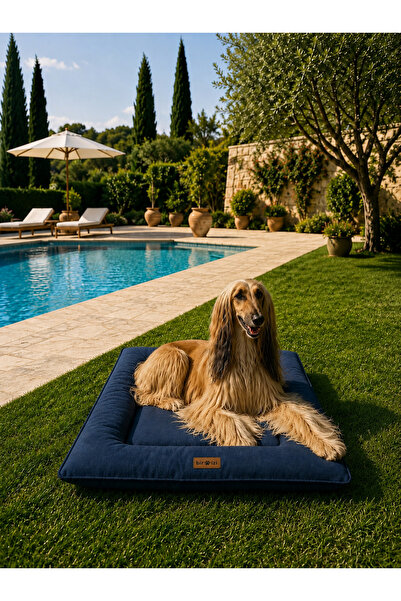 Kedi ve Köpek Yer Minderi Outdoor Su Geçirmez Üst Kalite Tüy ve Leke Tutmaz Boncuk Elyaf Kaydırmaz Taban Kedi ve Köpek Yatağı