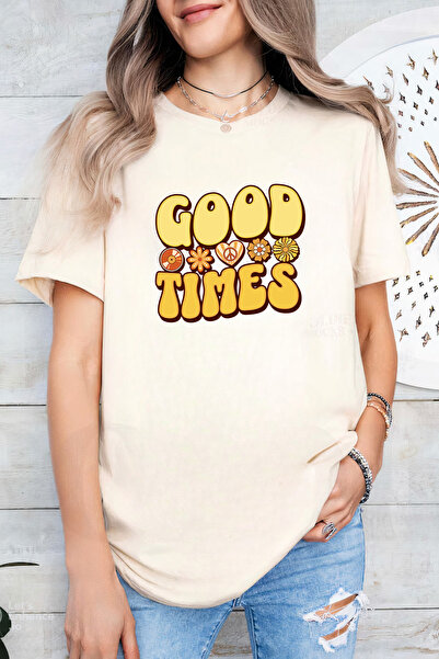 Sarah's Boutique Women's T-shirt – 100% cotton – Good Times