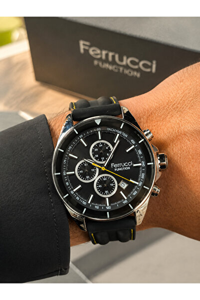 Ferrucci , Slikon Kordon, Function Men's Wristwatch