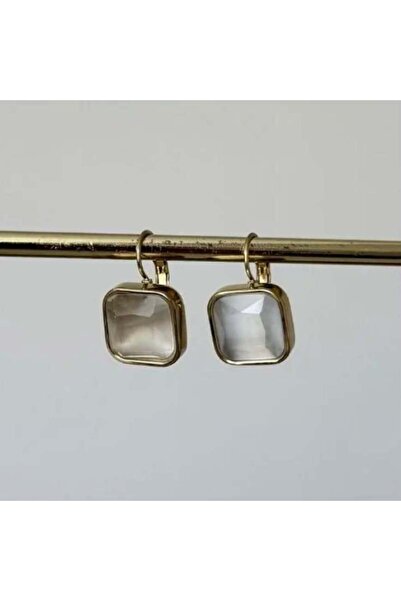 Haziran Accessory Enameled Pearlescent Earrings