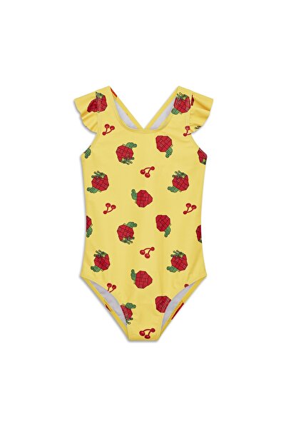 Lego Wear Costum de baie pentru fete LEGOWEAR LWAYO 302 Galben