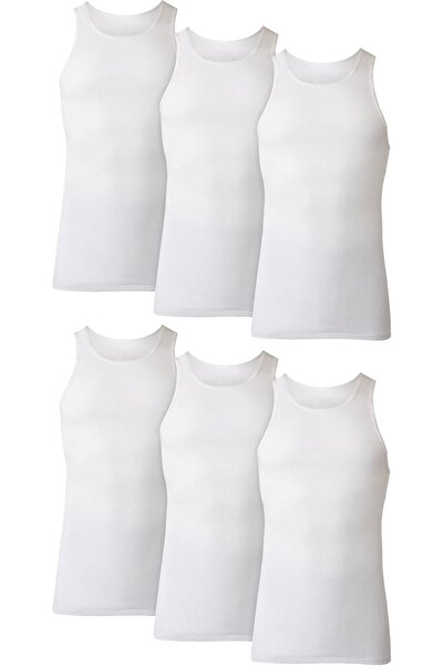 HANES Men's Soft, Comfortable, Moisture-Wicking Tagless Undershirt (6-Pack)