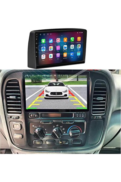 Carplayer شاشة أندرويد لتويوتا لاند كروزر موديلات 1998-2002، ذاكرة وصول عشوائ...