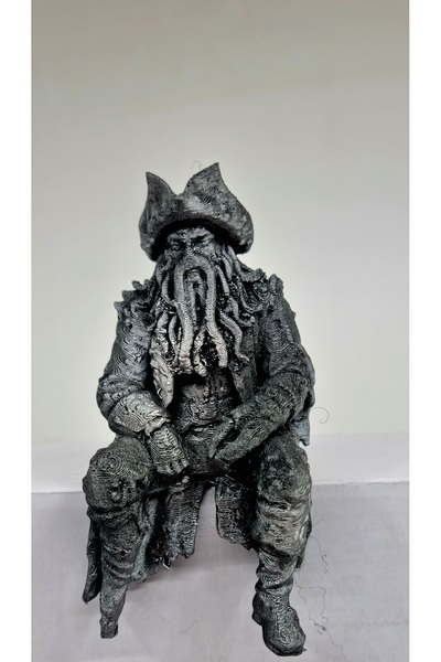 HANART Oturan Hector Barbossa figür 10 cm karayip korsanları