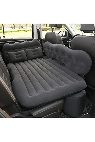 Lorraya 🚗 Inflatable Car Bed with Pump & Pillow Set - Comfort for Long Rides 🚗