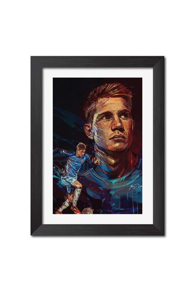 Signtouch Advertising Alayra Kevin De Bruyne Poster City Poster Framed Painti...