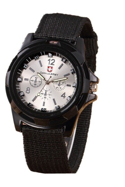 Swiss Army Ceas bărbătesc alb militar