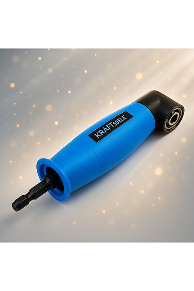 Kraft&dele 90 ° Adaptor unghiular C HEX 1/4 " 155mm pentru șurubelniță |