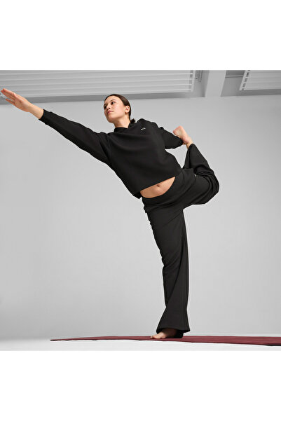 Puma Studio teksturirana ženska crna trenirka 52575601