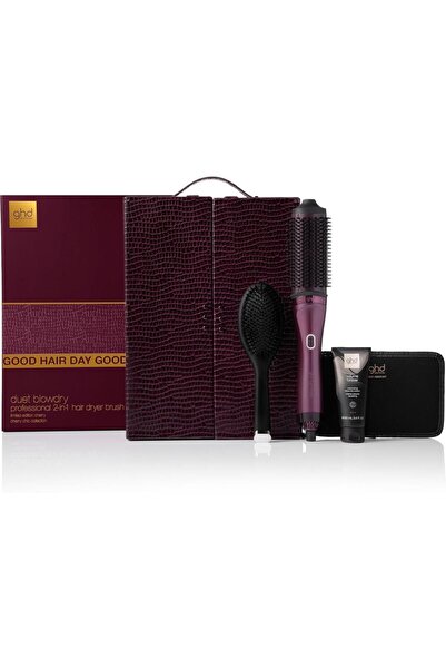 Ghd Perie rotativa cu uscare Duet Gift Set, 450W, Incalzire 45 secunde, Oprir...