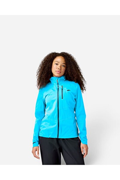 Brooks High Point Waterproof Jacket 2 Kadın Mavi Ceket 221710473