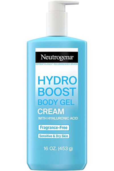 Neutrogena Boost Hydrating Body Gel Cream, Fragrance-Free, 16 oz from