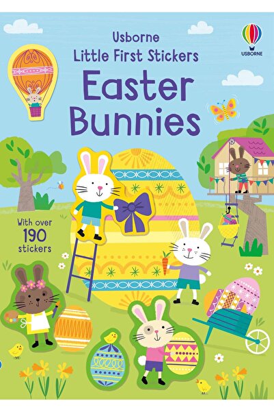 Usborne Carte pentru copii, Usborne, Prima carte cu autocolante: Iepurași de ...