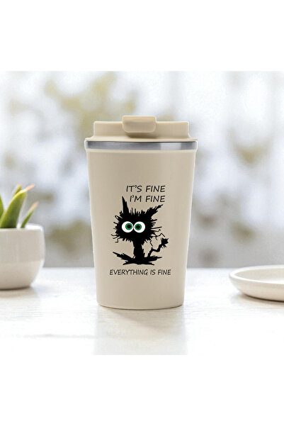 Cu Pisici Cana termos cafea-I’m Fine