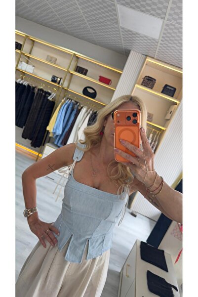 H&H COLLECTION KORSE DETAYLI BUSTİYER