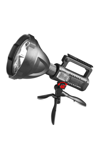 DealsReall Lanterna LED, reincarcabila, functie Powerbank, 4 moduri iluminare...