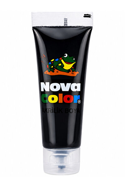 Nova Culori Acrilice Color -Negru 75ml