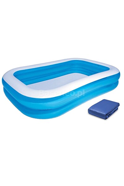 BESTWAY Piscină gonflabilă pentru familie 262 x 175 x 51 cm 54006 + husă