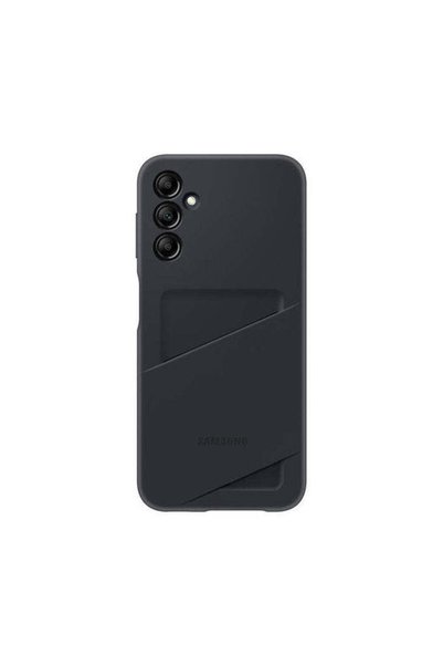 Samsung Husă cu slot pentru card pentru Galaxy A14, cu slot pentru card, Negr...