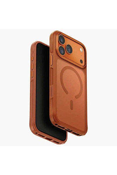 uniq Carcasă de încărcare Veren pentru iPhone 17 Pro Magclick - portocaliu