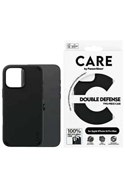 Panzer Glass CARE de la PanzerGlass Husă cu protecție dublă pentru iPhone 16 ...