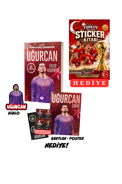 Parodi Yayınları Benim Futbol Kahramanım Uğurcan Çakır (Poster-Kart-Sticker K...
