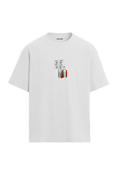 Colermi Italy Travel Design Oversize T-Shirt