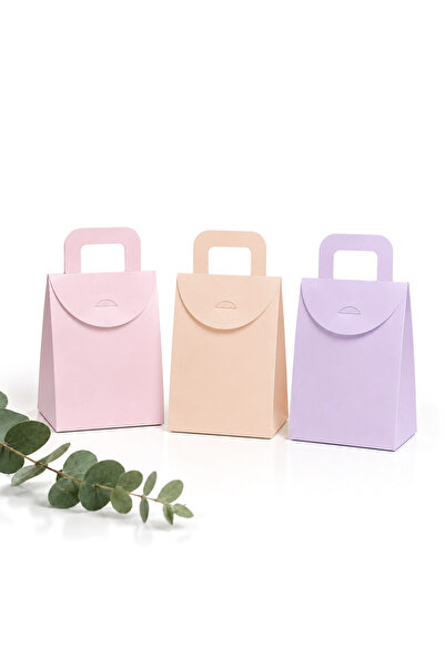 repro design 10X15 cm Gift Box Set of 15 Pastel Pink Salmon Lilac Cardboard B...