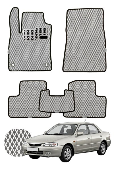 UNAL MAT Mazda 323 Sedan 1994-1998 Özelleştirilebilir Tam Set Premium EVA Pas...