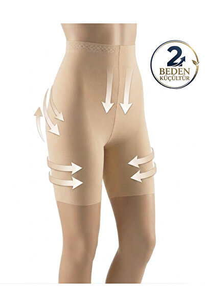 Altınay High Waist Tummy Control Shorts Women's Firming Abdomen Hip Shaping S...