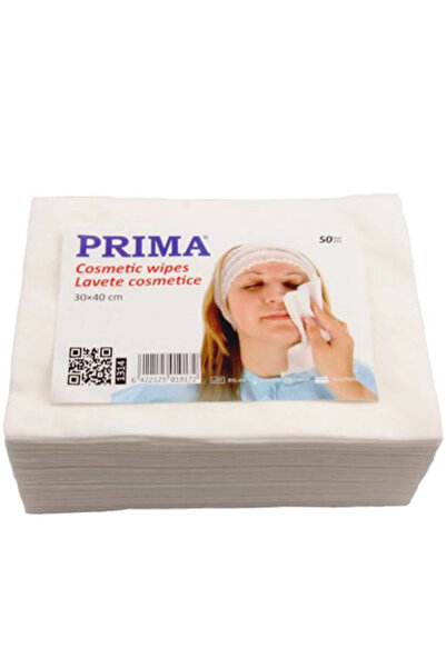 Prima Καλλυντικά Μαντηλάκια Προσώπου - Καλλυντικά Μαντηλάκια 50 τεμάχια