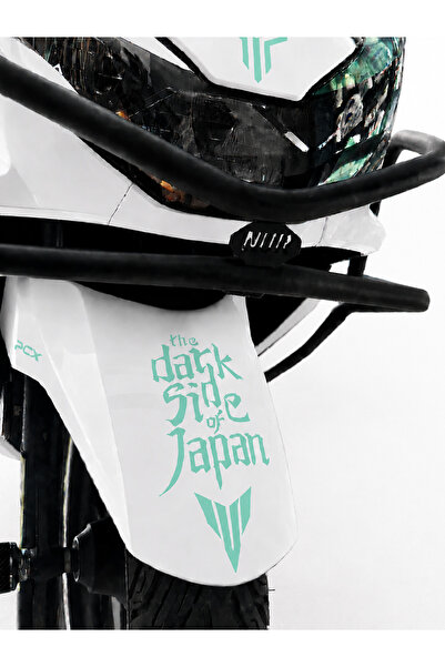 Mavera Stickers The Dark Side of Japan Mt Sticker Label 9X18 cm for Car-Helme...