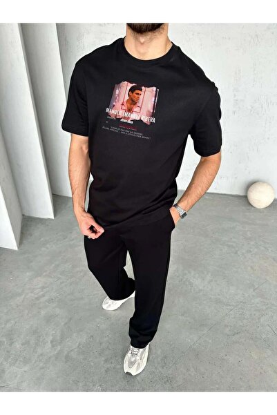 FO4RBS T2047 MANNY (SCARFACE) Μπλουζάκι Oversize με στάμπα