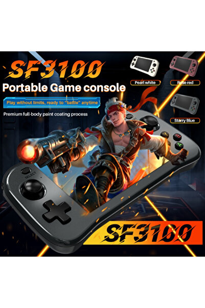 MACON SF32100 Game Console 4.5-inch Screen Dual Joysticks Retro-style Portabl...