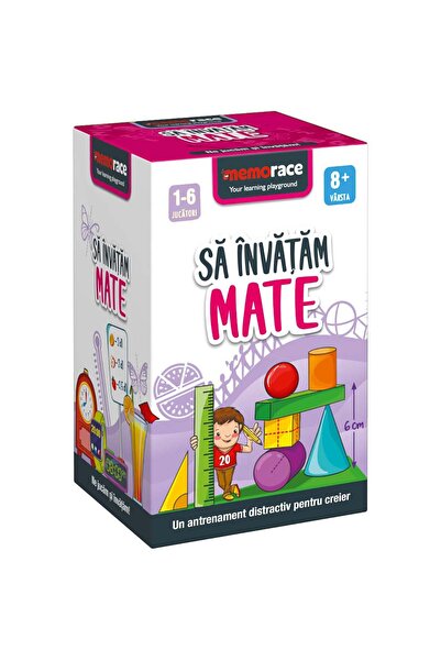 MemoRace Joc educativ MemoRace, Sa invatam mate