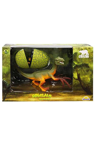Crazoo Set figurina si ou de dinozaur,