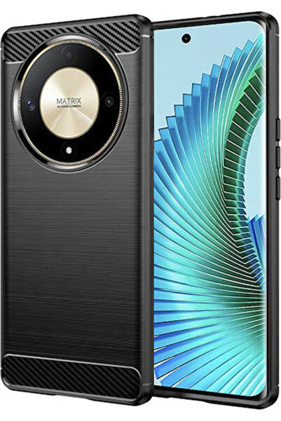 Techsuit Πίσω Κάλυμμα Σιλικόνης Μαύρο (Honor Magic6 Lite) Κωδικός: KF2317623